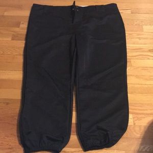 Black baseball pants